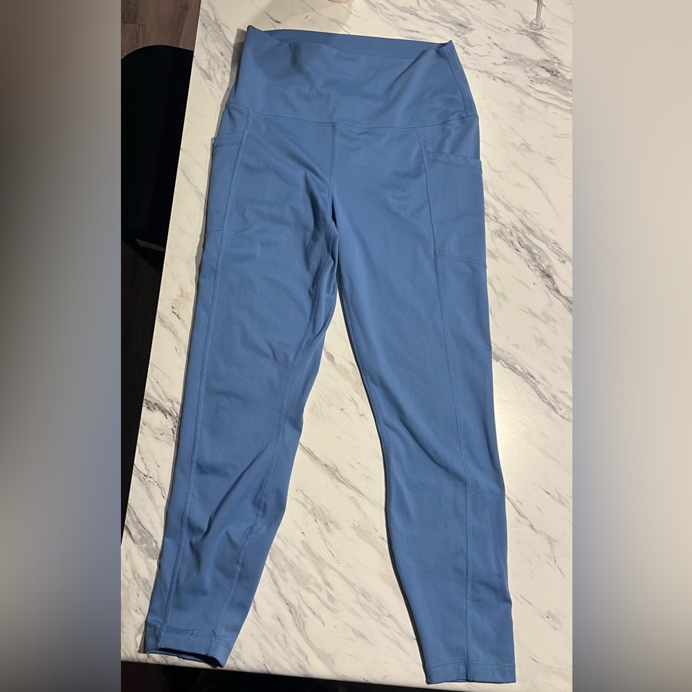 90 Degree By Reflex Blue Leggings